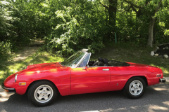 Entry # 228 - 1972 Spider Veloce 2000; 85,000 miles - Marcia Morris